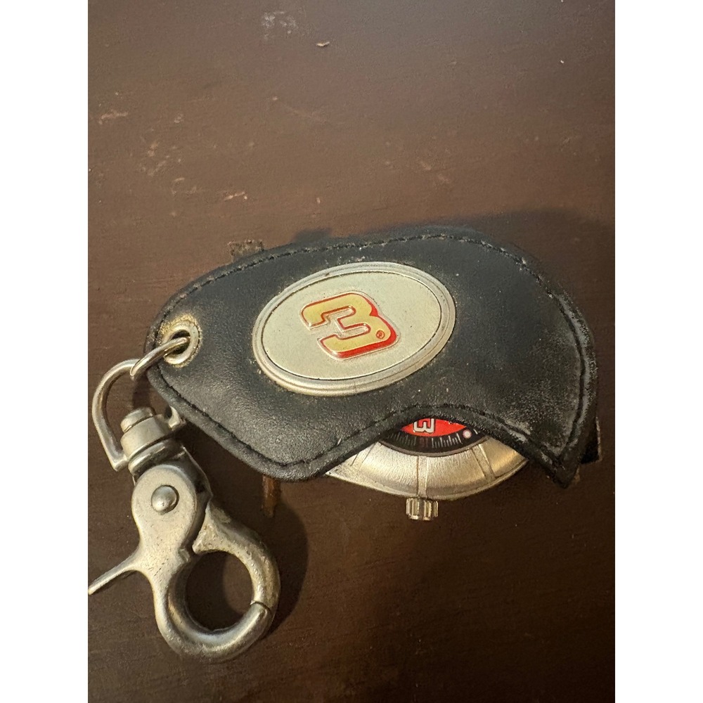 Dale Earnhardt NASCAR Keychain Watch #3 Red Dial M.Z. Berger NDS032 Vintage